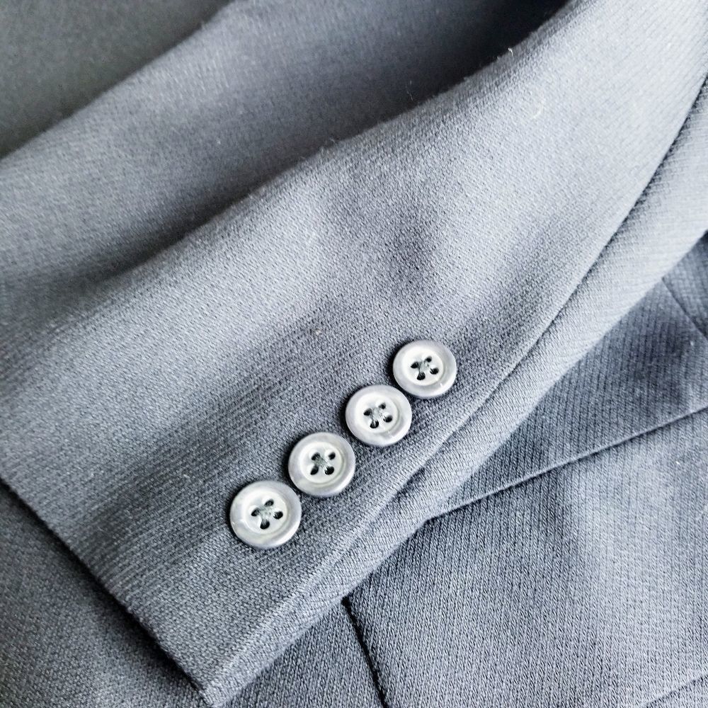 Tommy Hilfiger Dark Blue Wool 3 Button Sport Coat Blazer Jacket - Picture 7 of 14